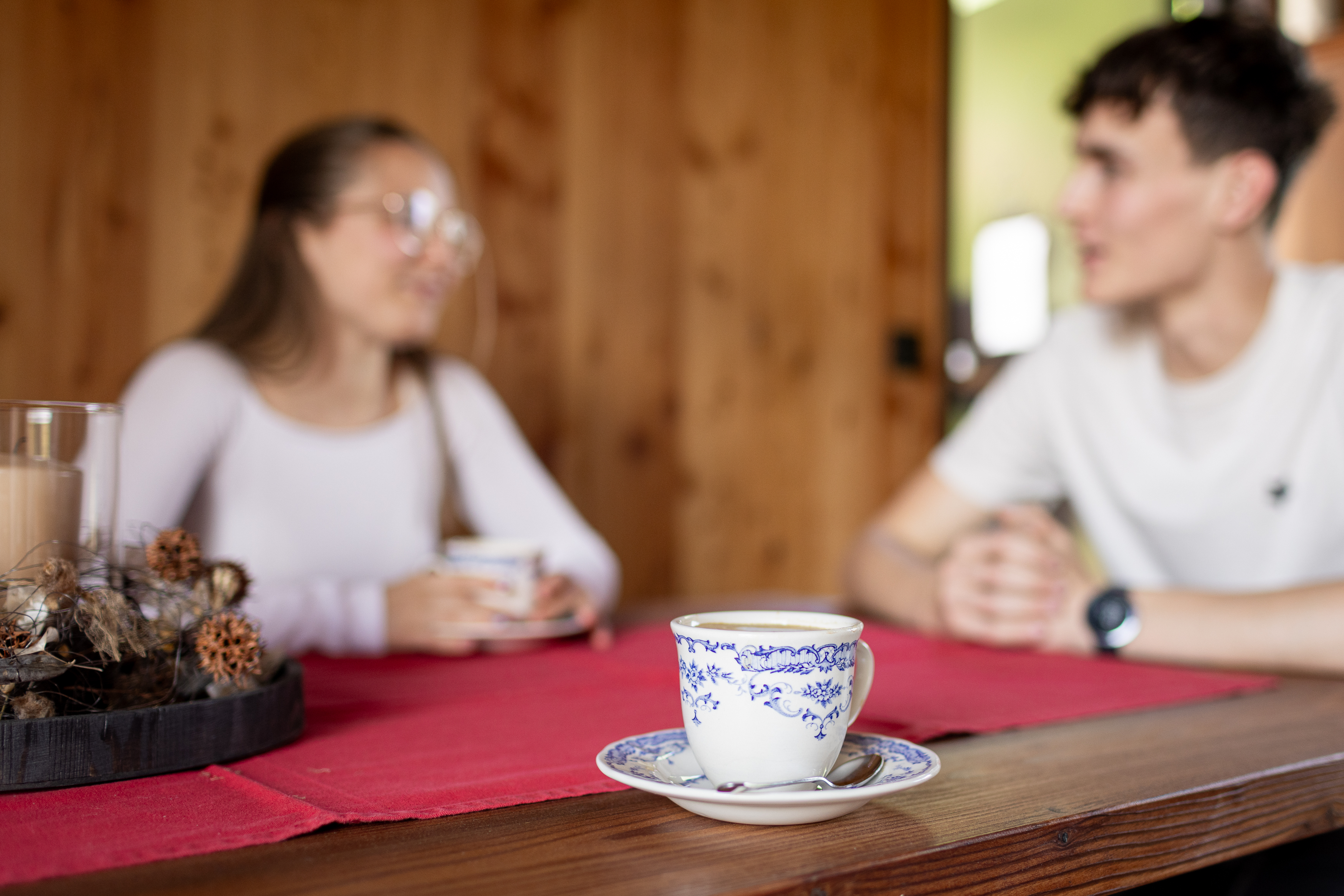 Kaffegenuss mit Kaffee der Rösterei Caroma am Innerbachlerhof
